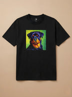 Camisa Pontilhismo - Rottweiler
