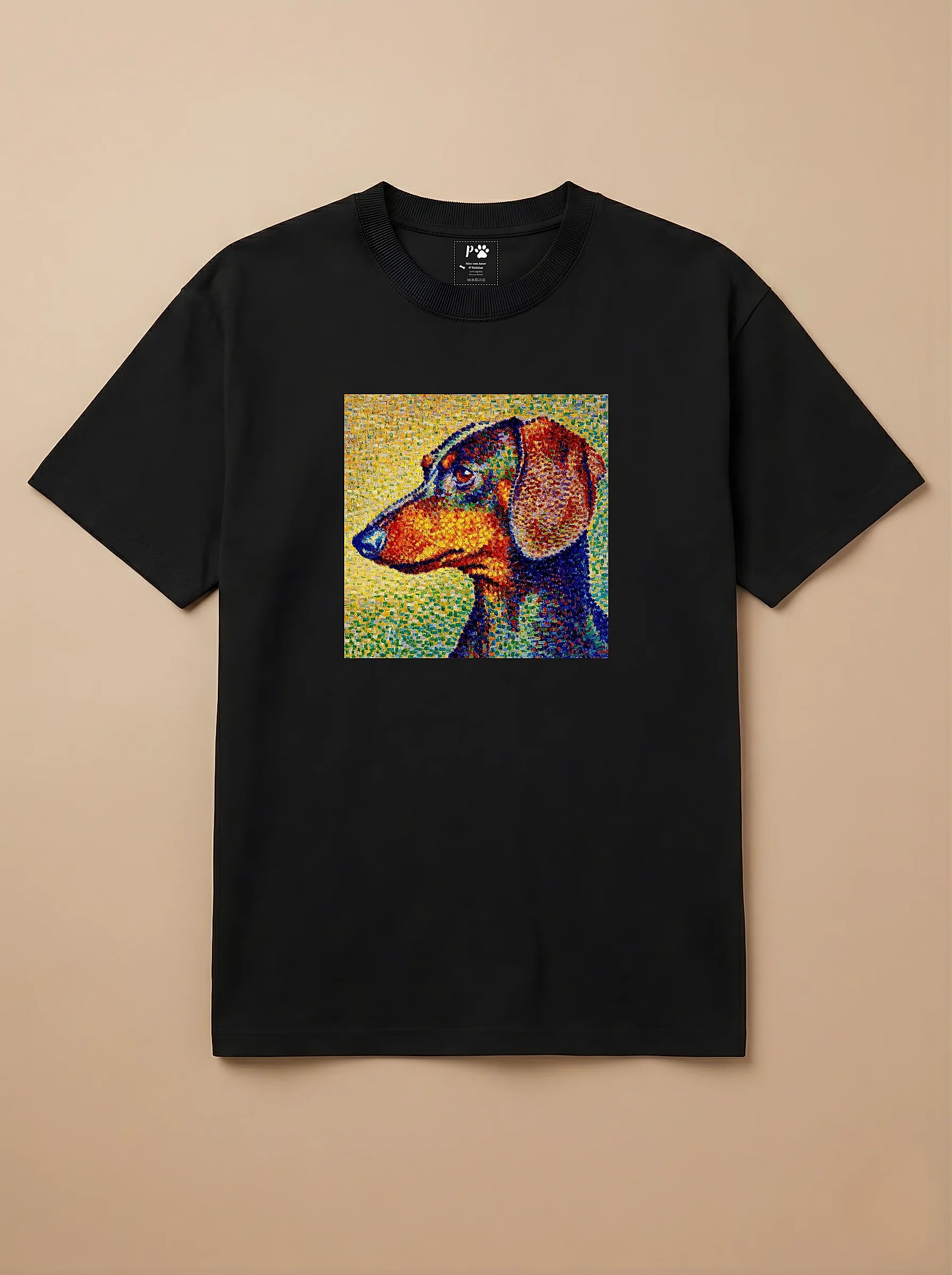 Camisa Pontilhismo - Salsicha