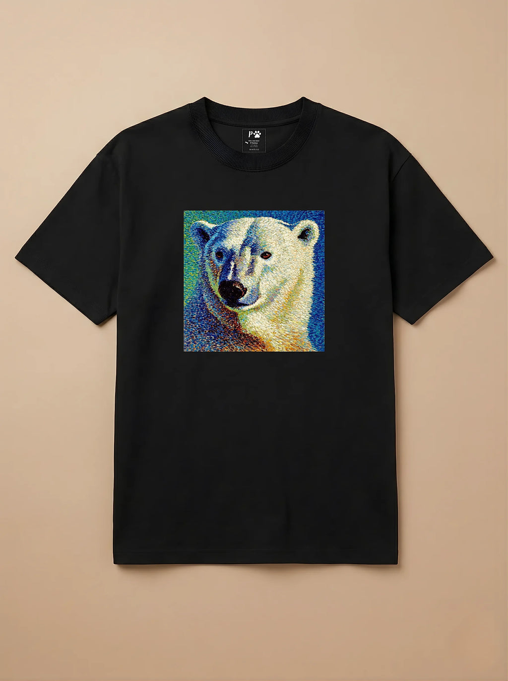 Camisa Pontilhismo - Urso Polar
