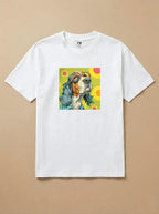 Camisa 1960s Pop Art - Basset Hound