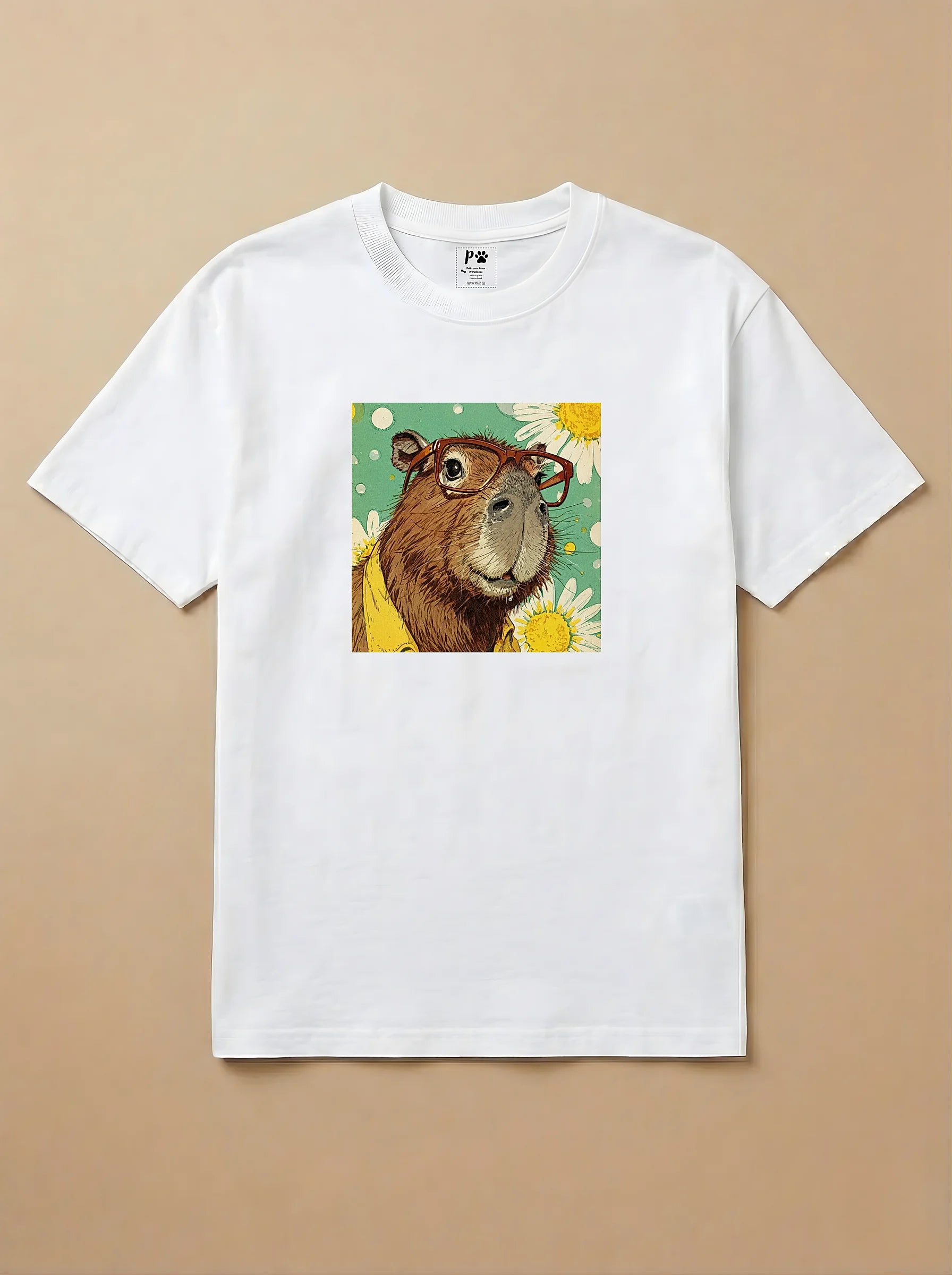 Camisa 1960s Pop Art - Capivara
