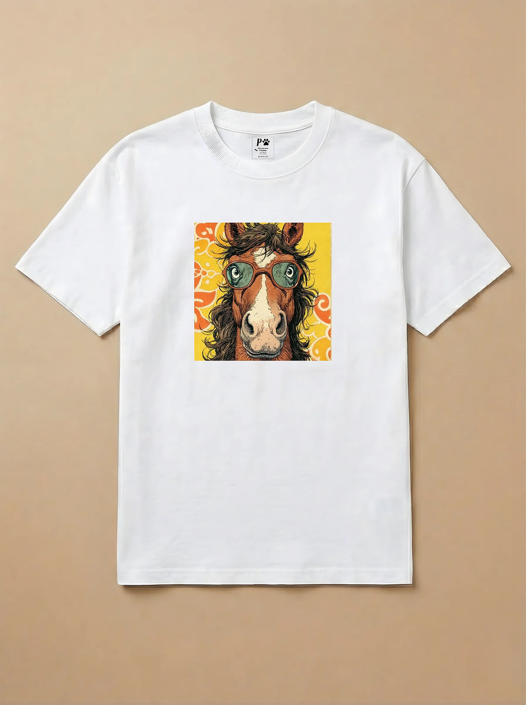 Camisa 1960s Pop Art - Cavalo