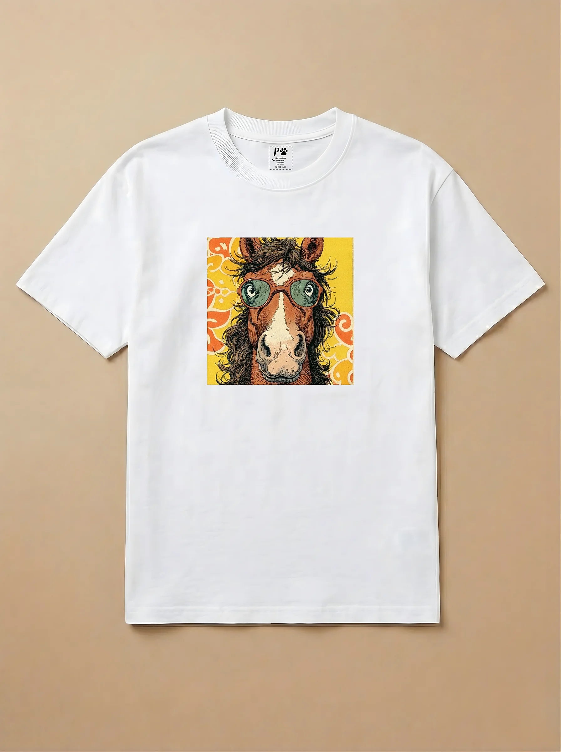 Camisa 1960s Pop Art - Cavalo