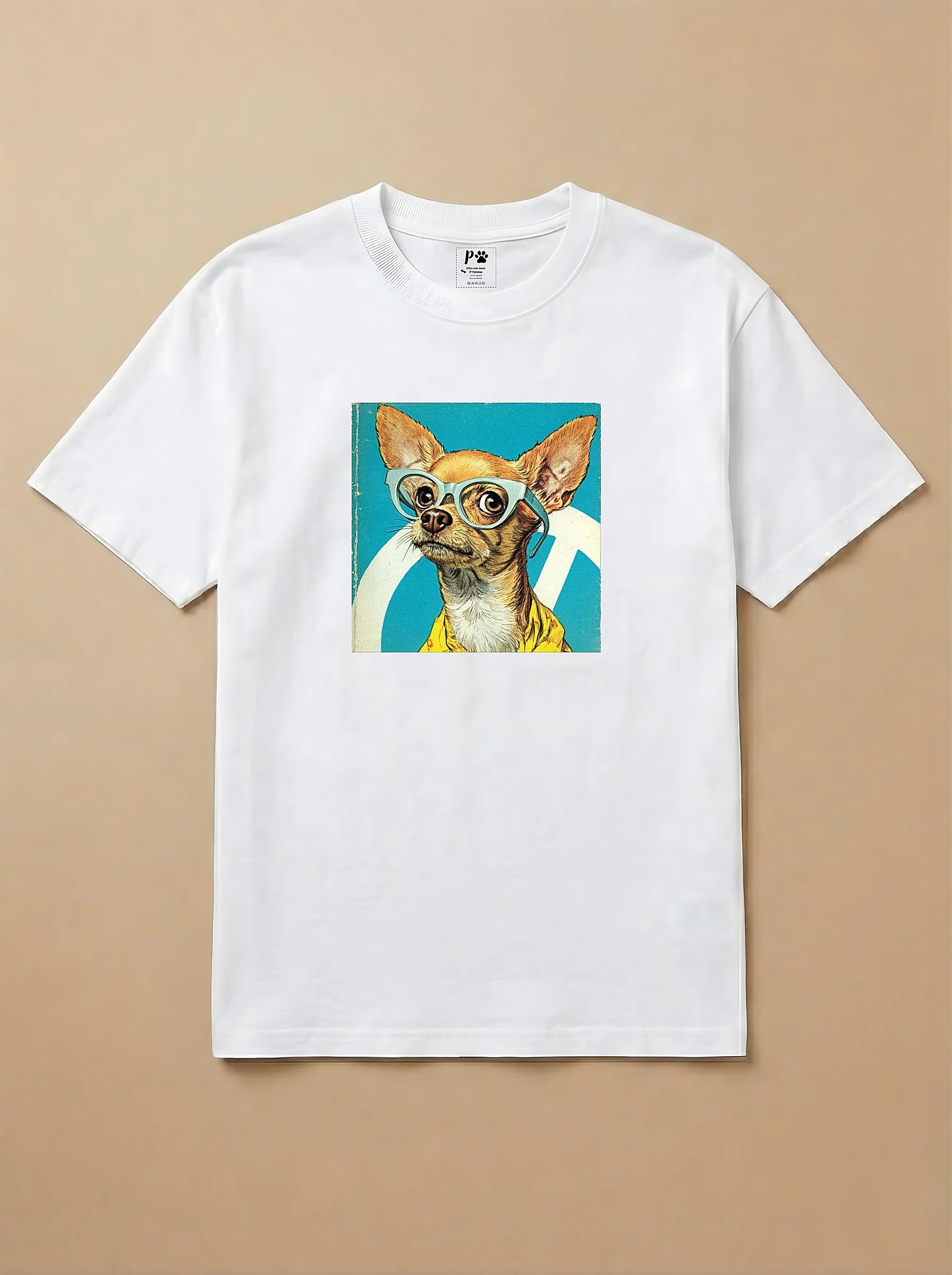 Camisa 1960s Pop Art - Chihuahua