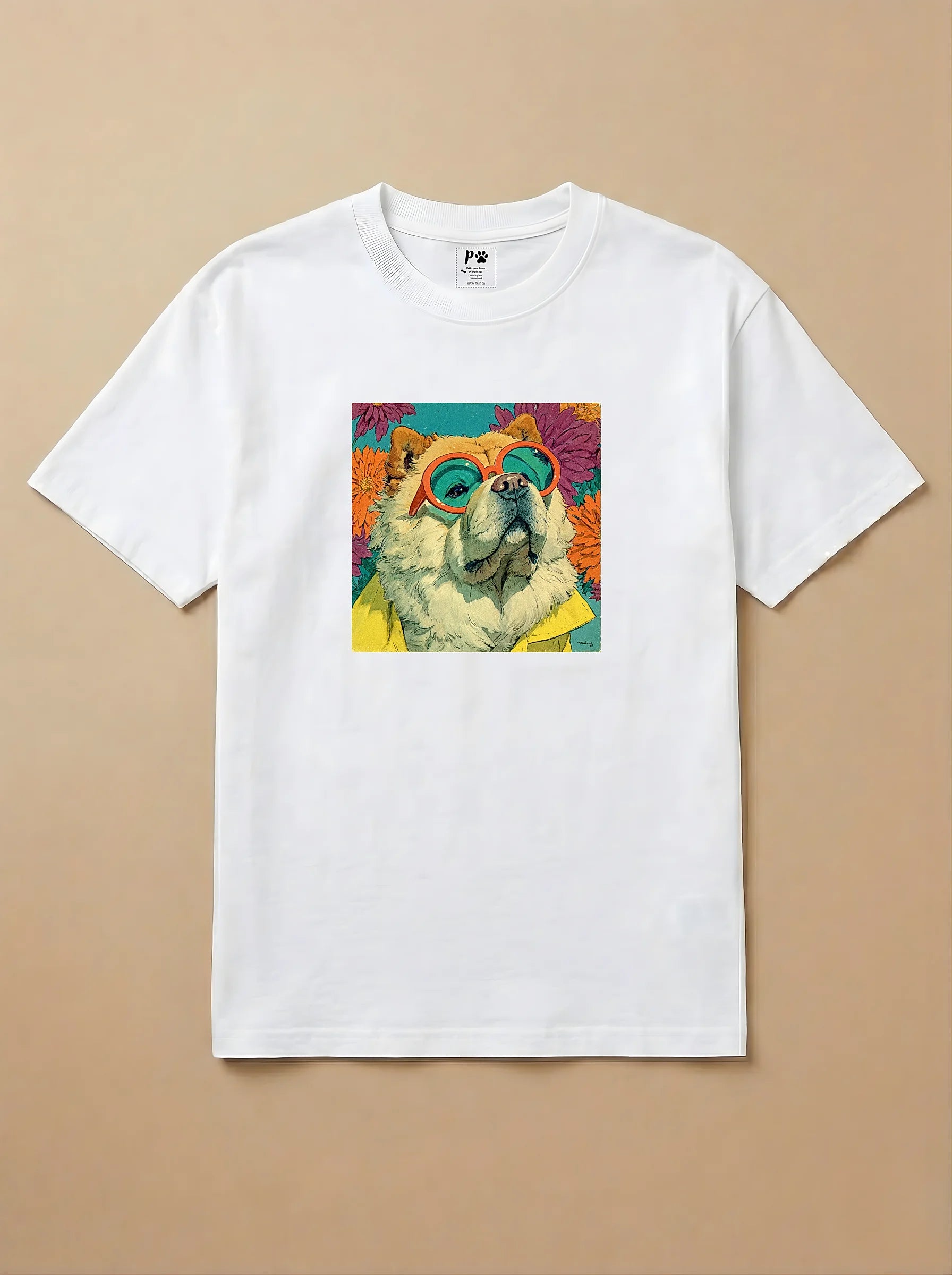 Camisa 1960s Pop Art - Chow Chow