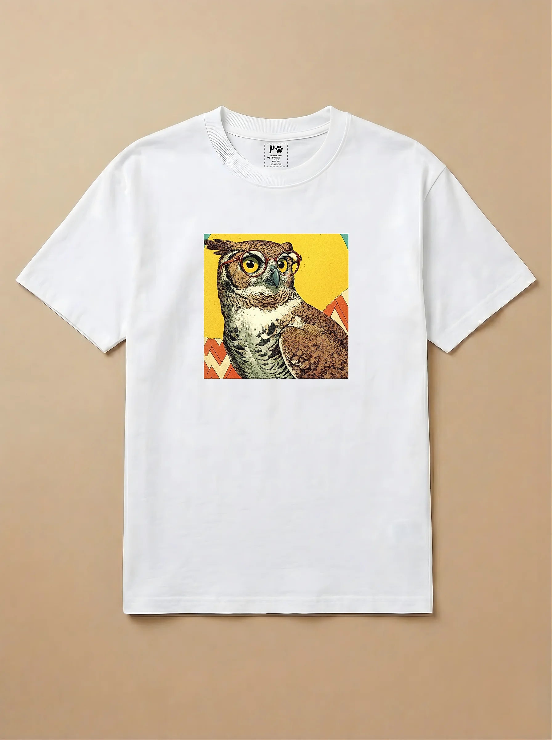 Camisa 1960s Pop Art - Coruja
