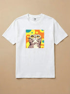Camisa 1960s Pop Art - Gato Escocês