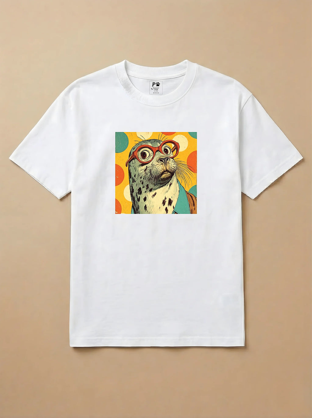 Camisa 1960s Pop Art - Leão Marinho