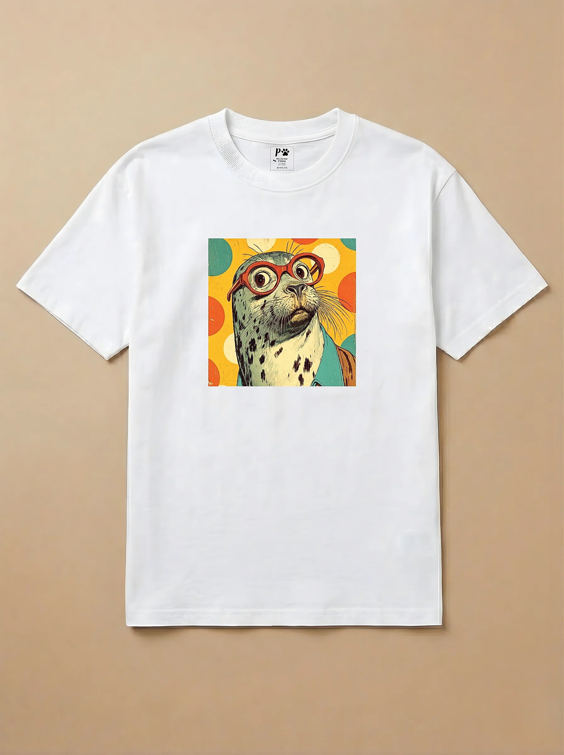 Camisa 1960s Pop Art - Leão Marinho