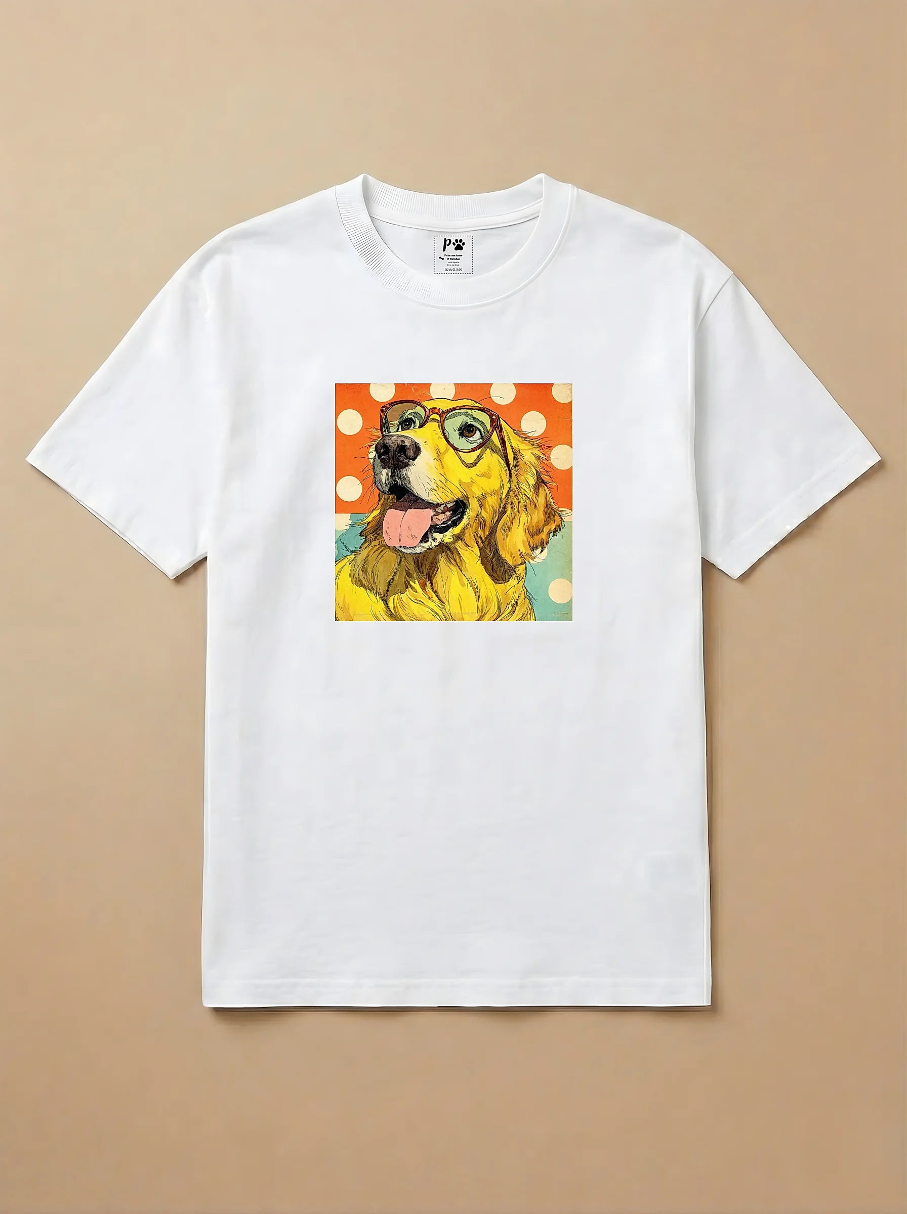 Camisa 1960s Pop Art - Golden
