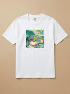 Camisa 1960s Pop Art - Golfinho