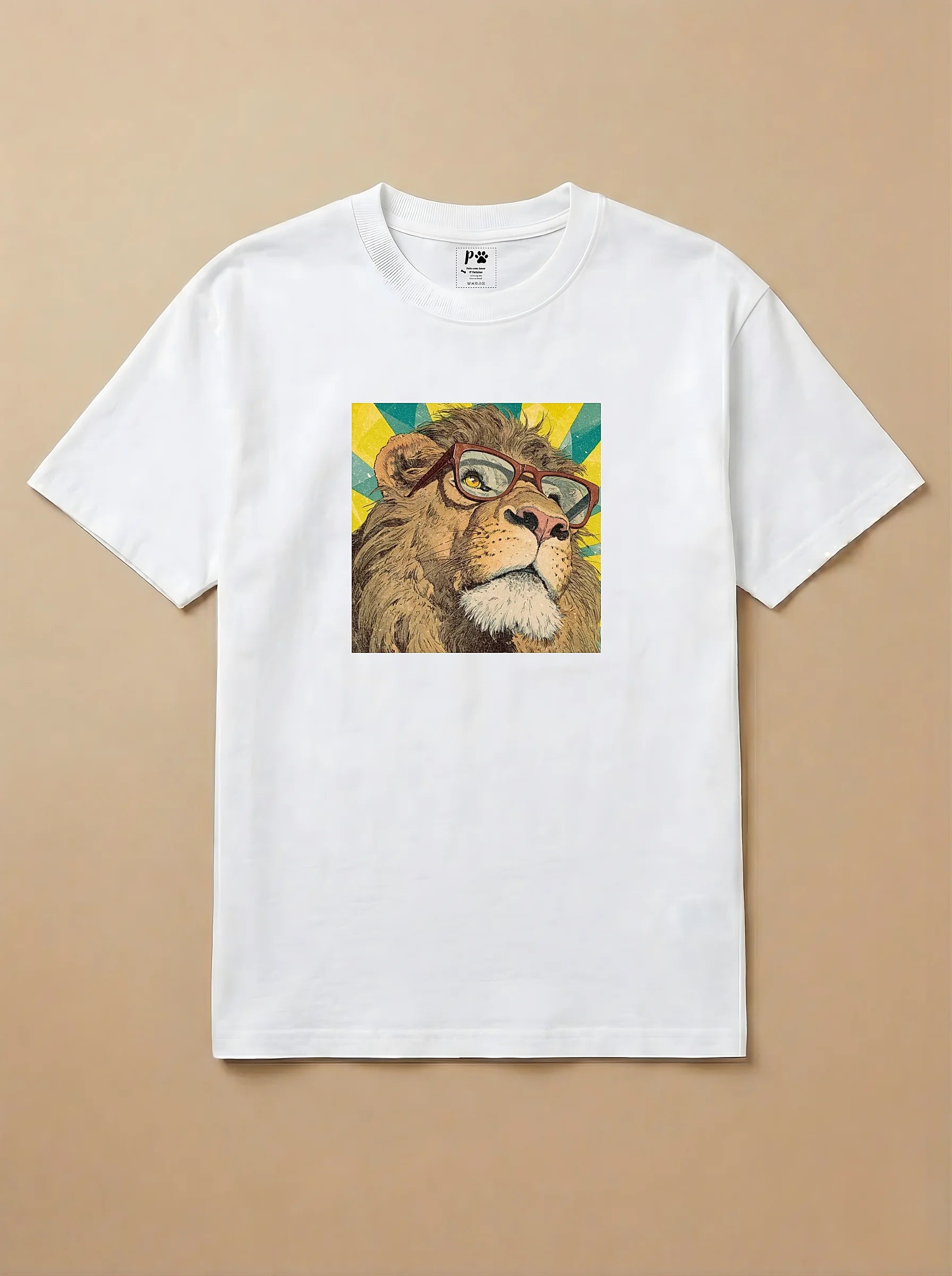 Camisa 1960s Pop Art - Leão