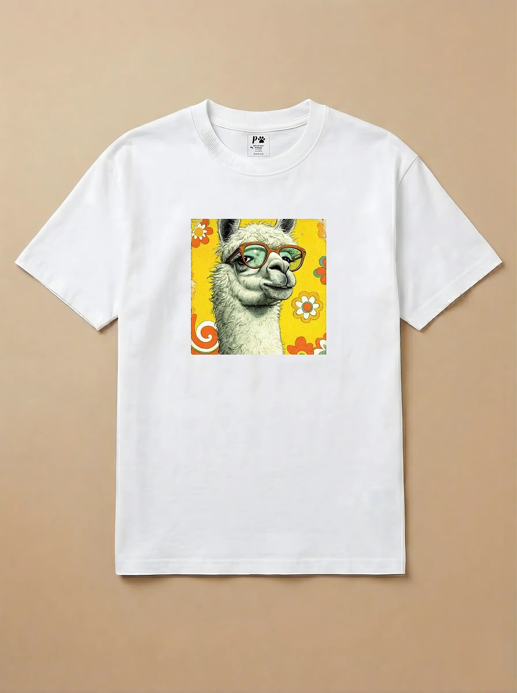 Camisa 1960s Pop Art - Lhama