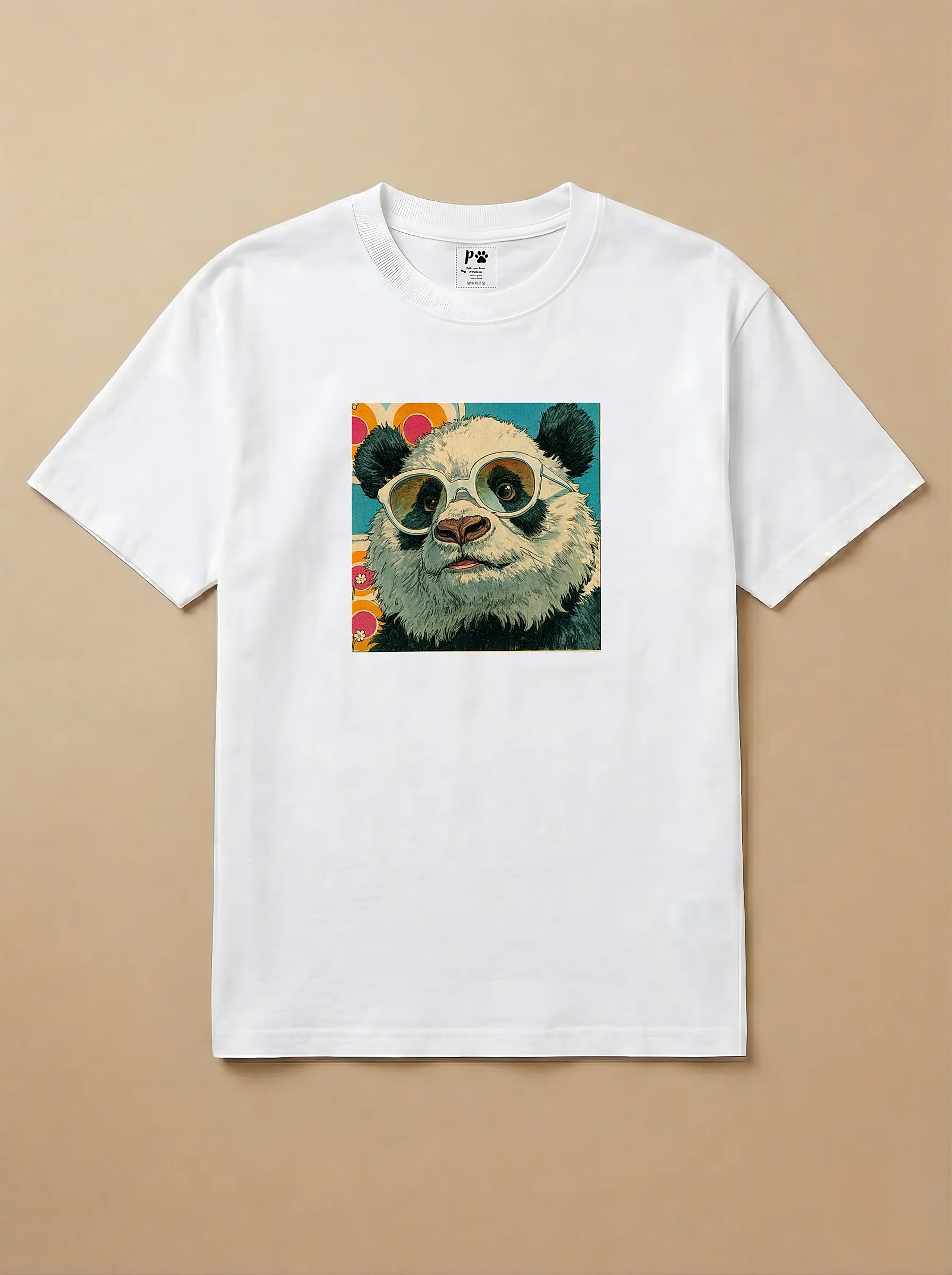 Camisa 1960s Pop Art - Panda