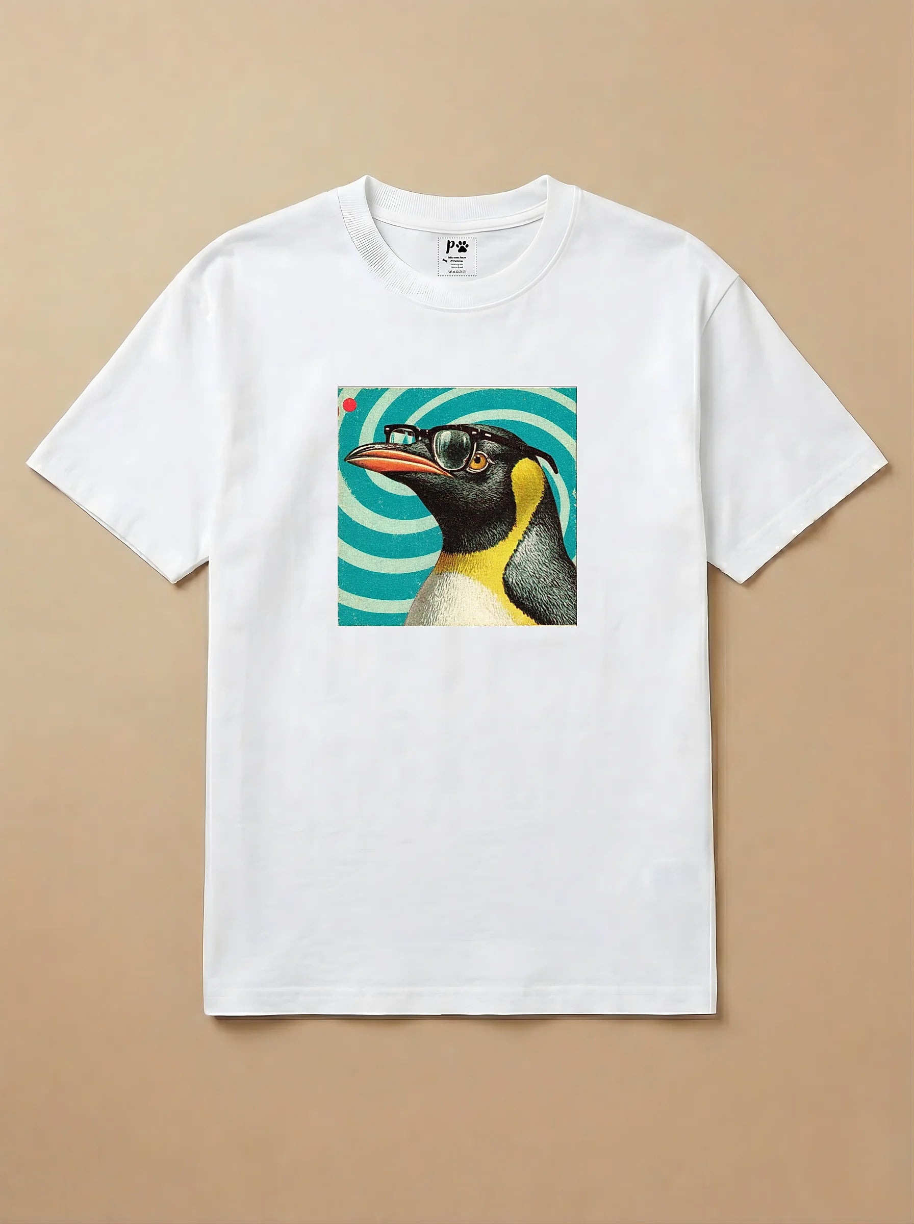 Camisa 1960s Pop Art - Pinguim