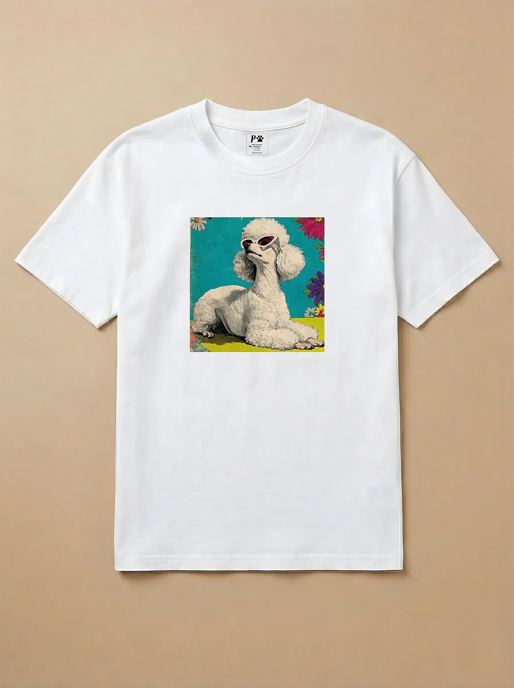 Camisa 1960s Pop Art - Poodle