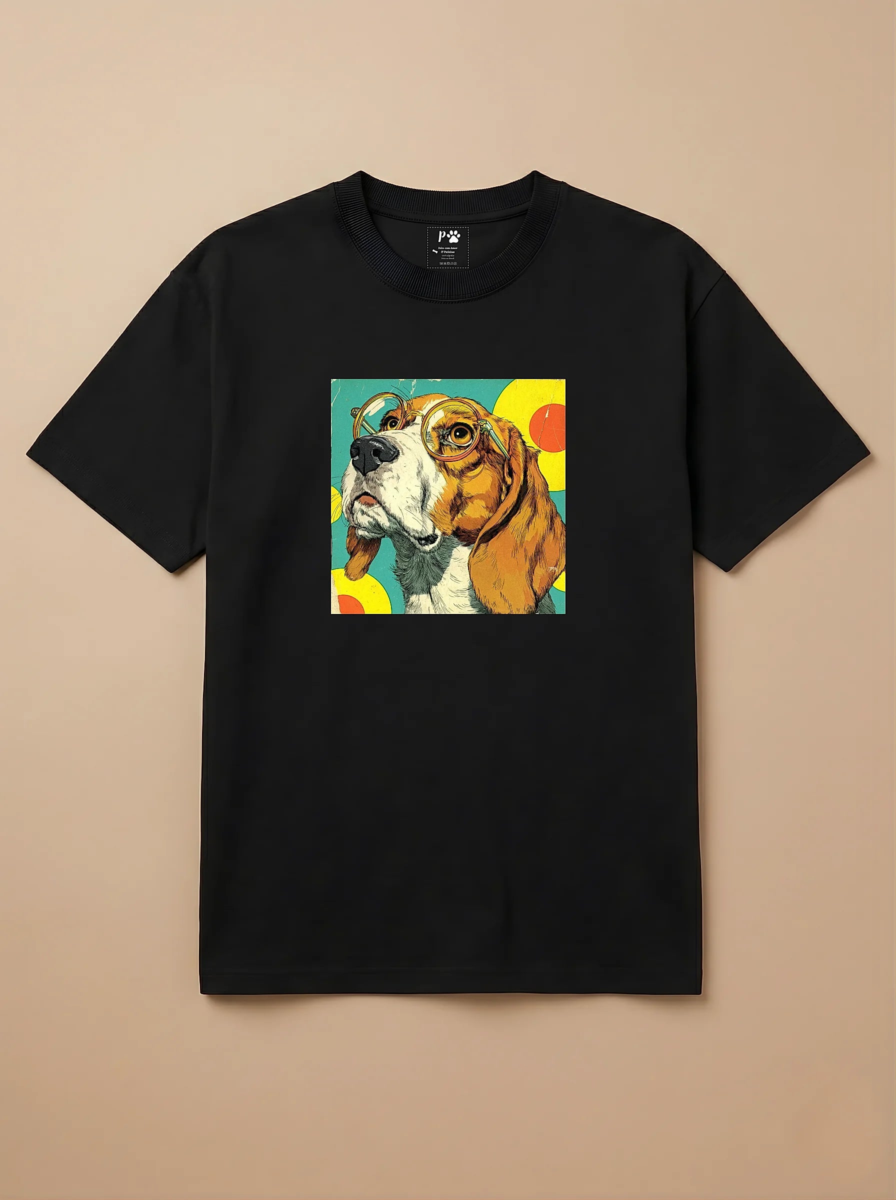 Camisa 1960s Pop Art - Beagle