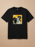 Camisa 1960s Pop Art - Border Collie