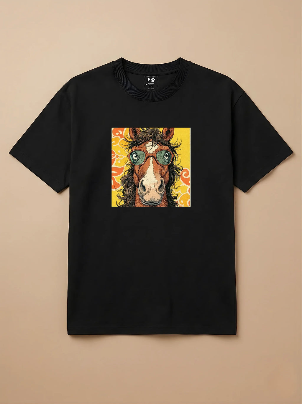 Camisa 1960s Pop Art - Cavalo