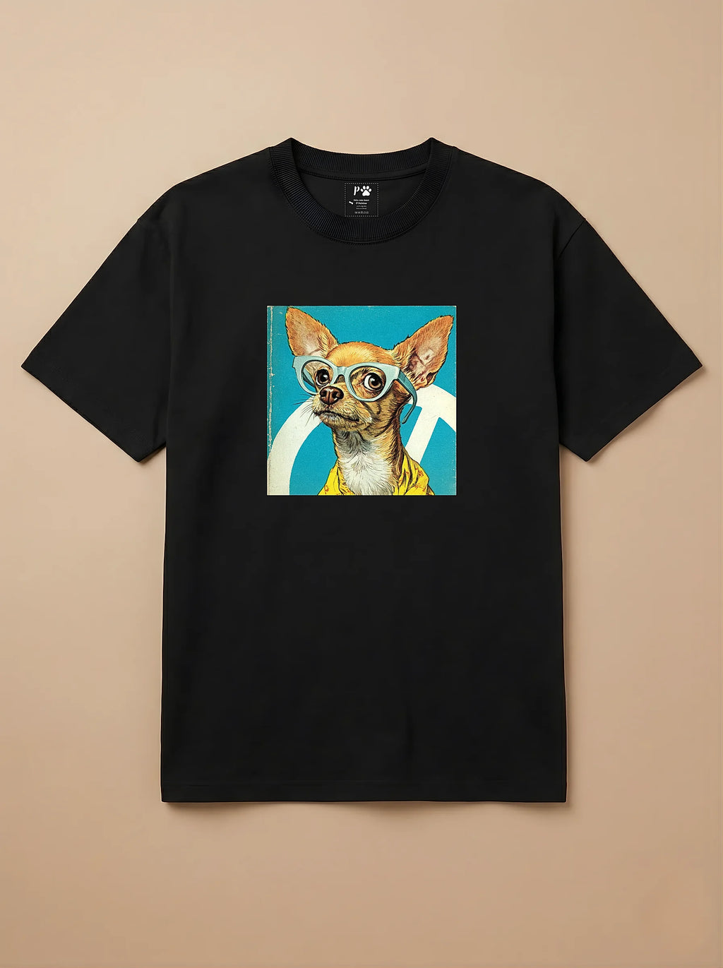 Camisa 1960s Pop Art - Chihuahua