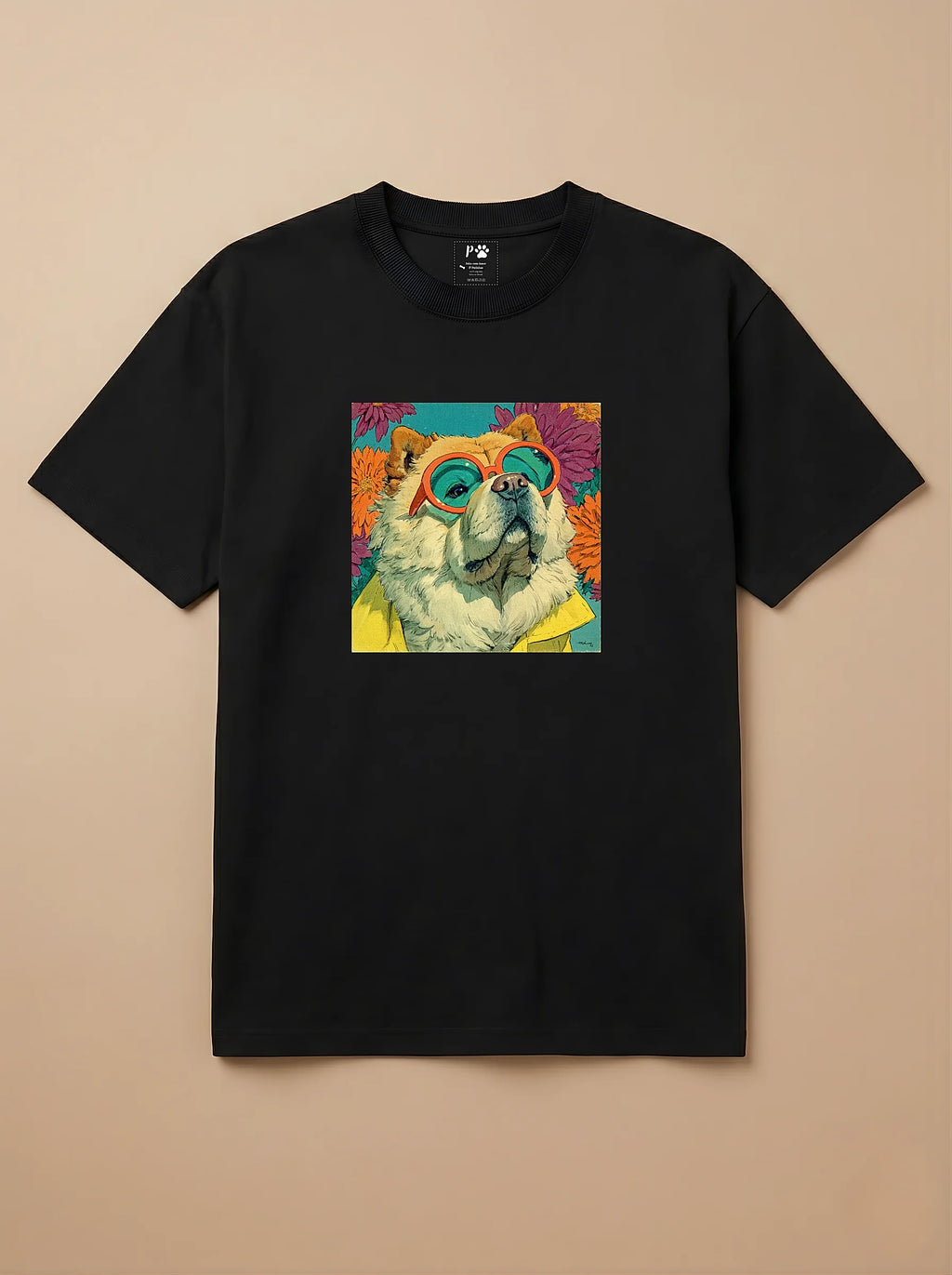 Camisa 1960s Pop Art - Chow Chow