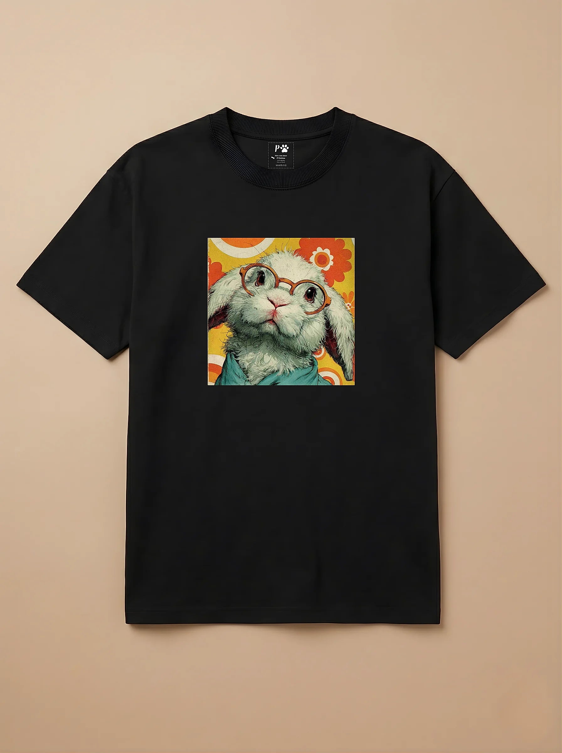 Camisa 1960s Pop Art -Coelho