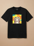 Camisa 1960s Pop Art - Gato Escocês