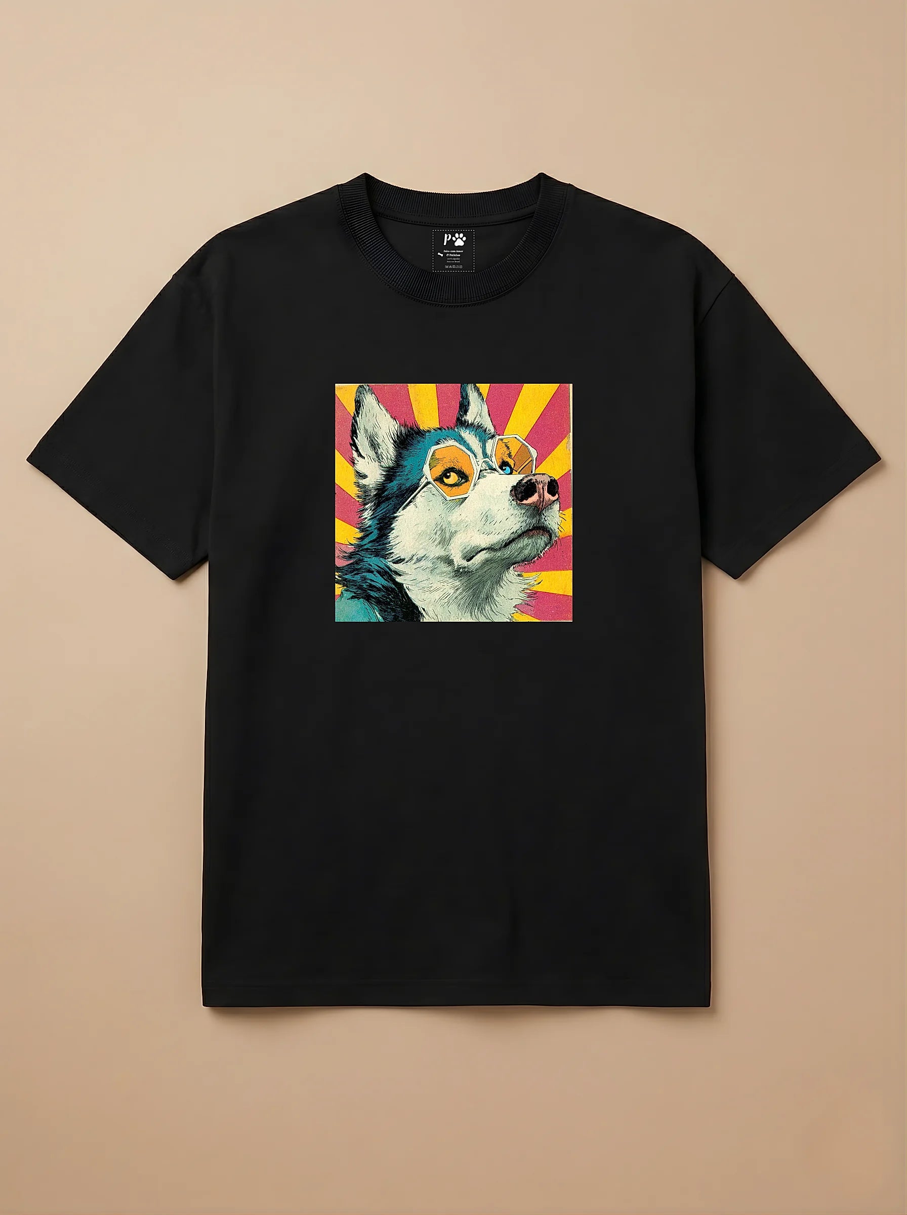Camisa 1960s Pop Art - Husky