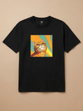 Camisa 1960s Pop Art - Gato Laranja