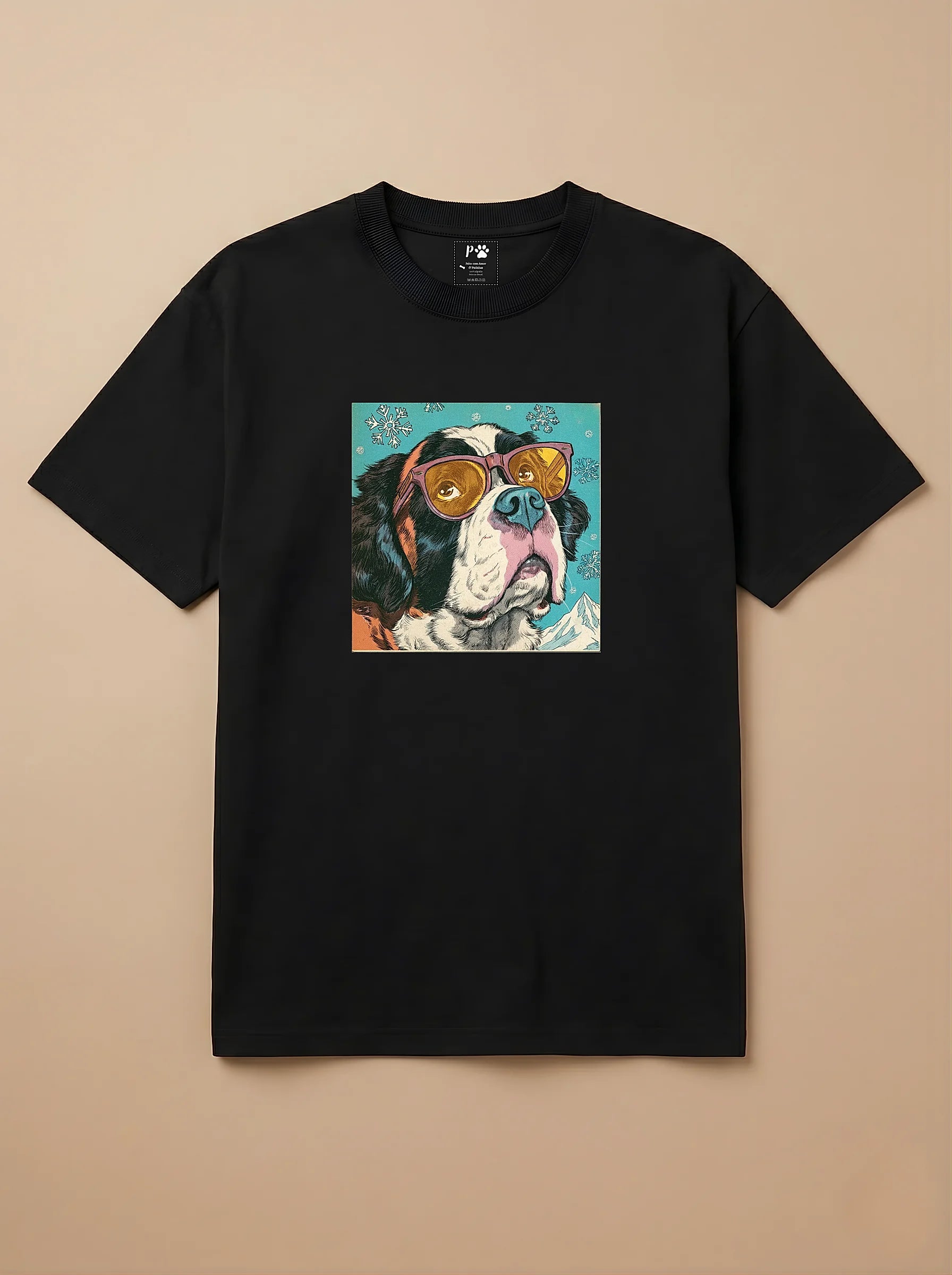 Camisa 1960s Pop Art - São Bernardo