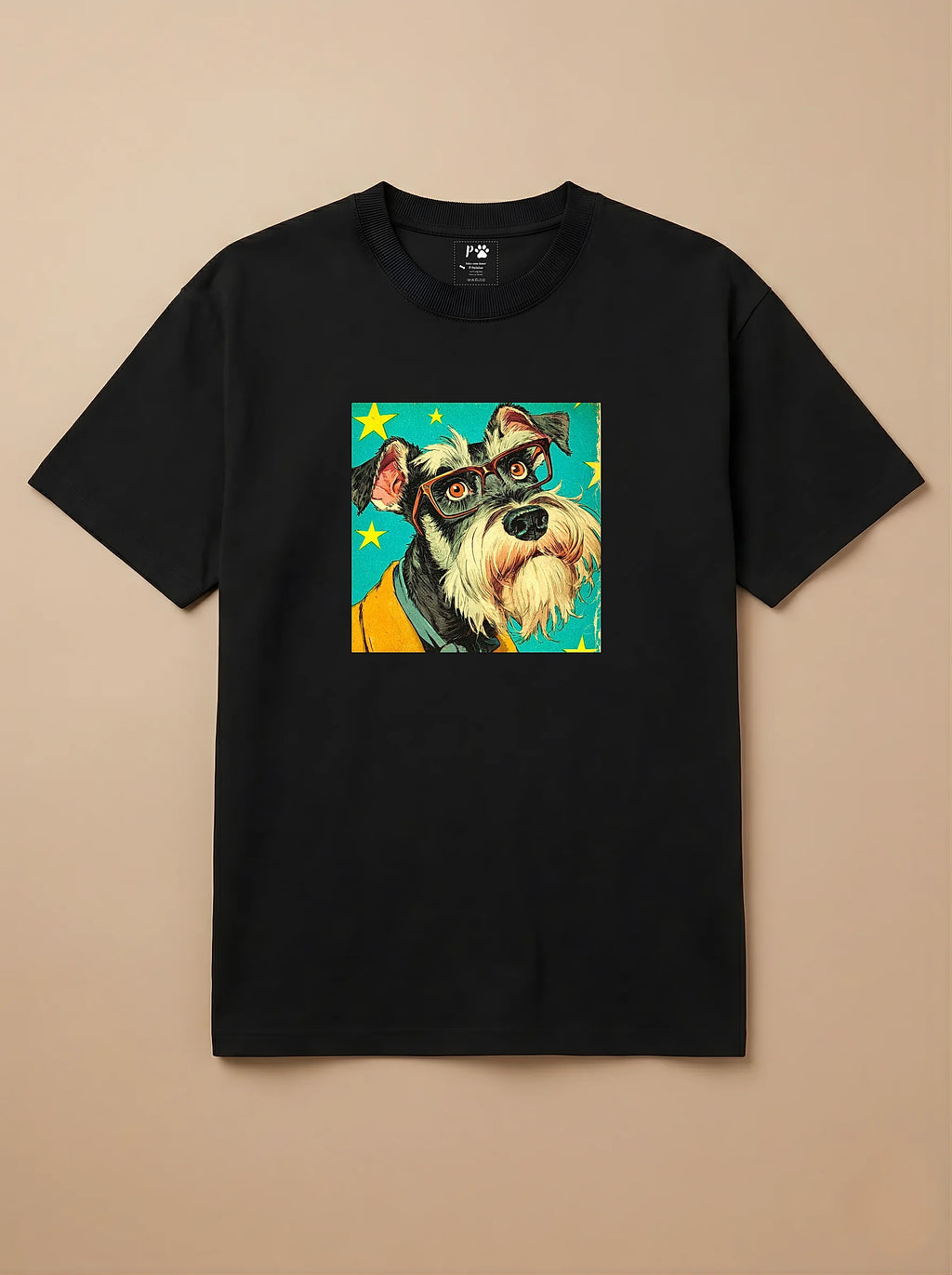 Camisa 1960s Pop Art - Schnauzer