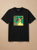 Camisa 1960s Pop Art - Gato Siamês
