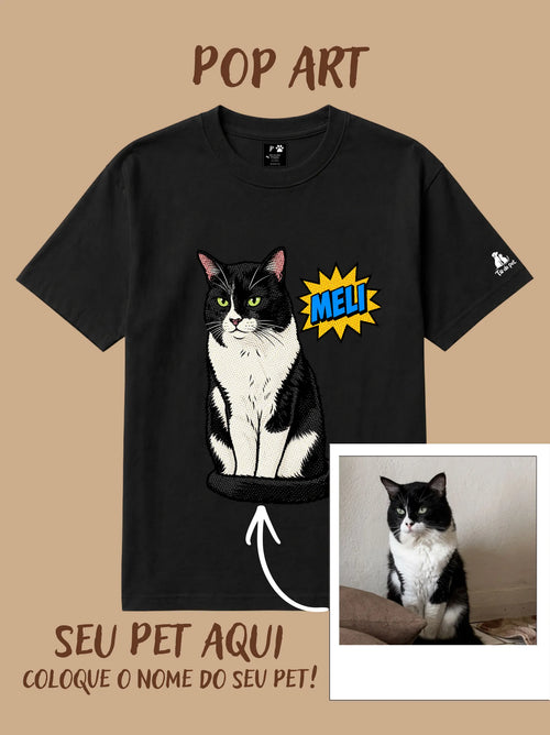 Camisa Básica Personalizada - Pop Art