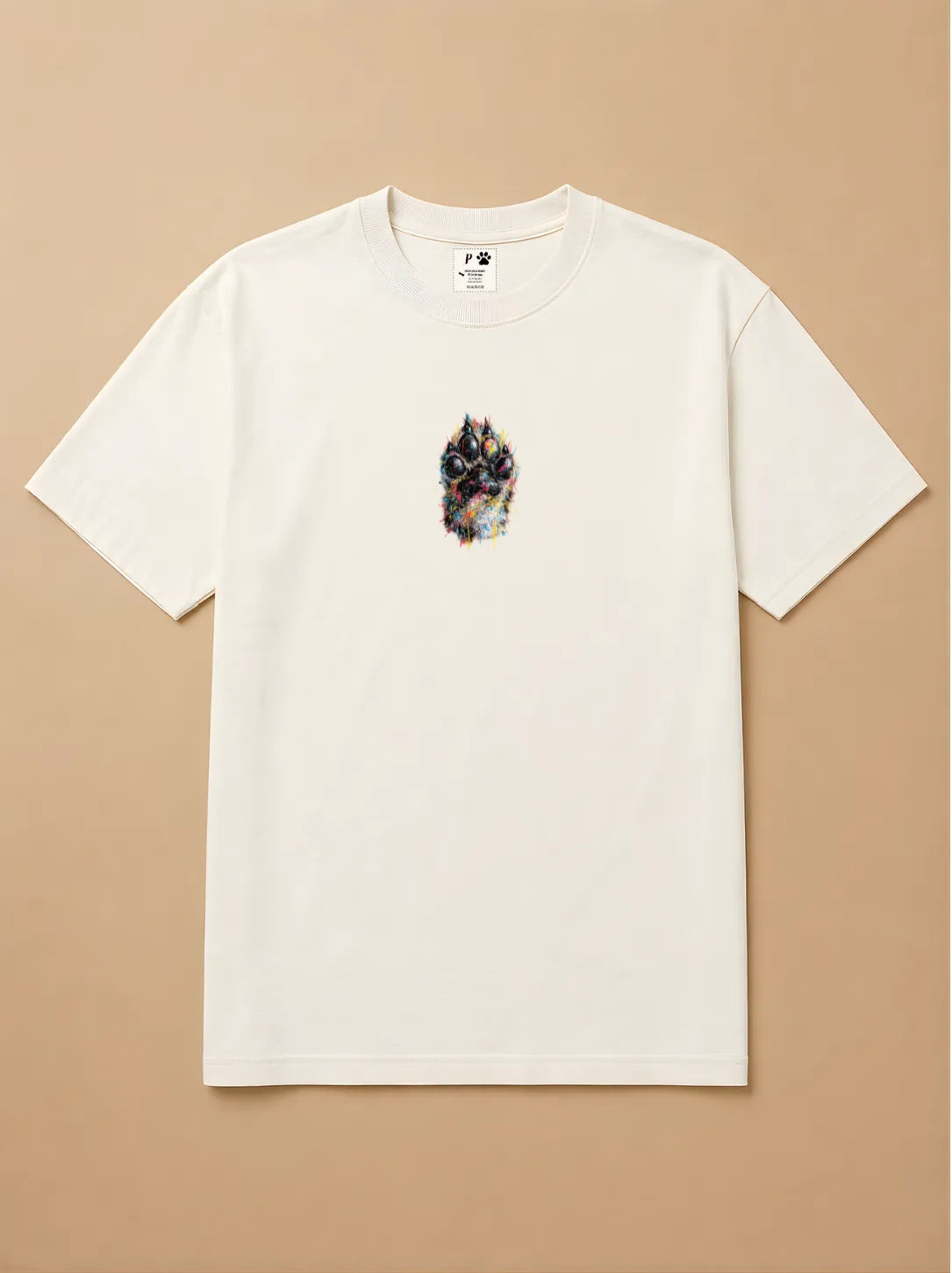 Camisa Oversized Street Art - Urso Polar