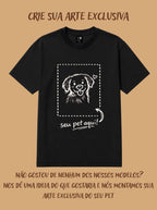 Camisa T-Shirt Personalizada - Tô de Pet