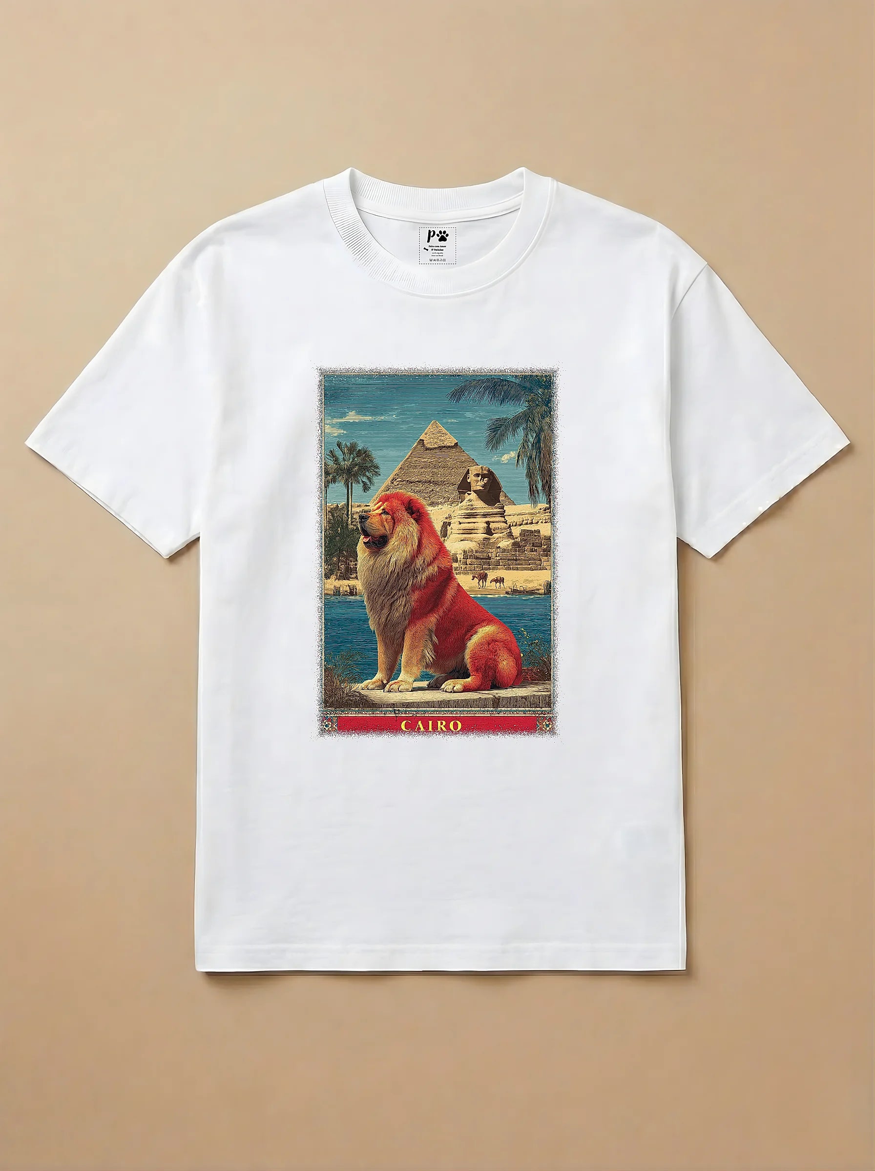 Camisa Chow Chow no Cairo