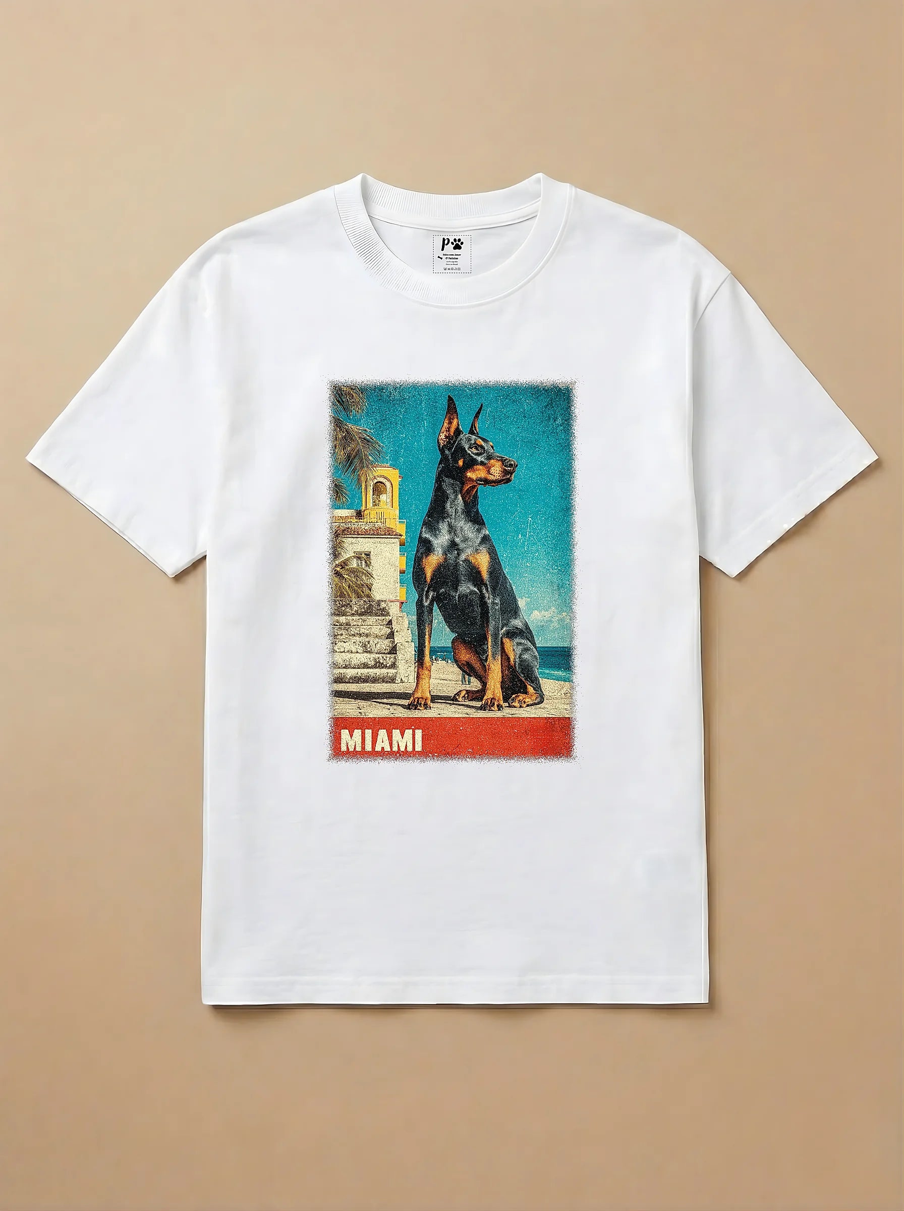 Camisa Dobermann em Miami
