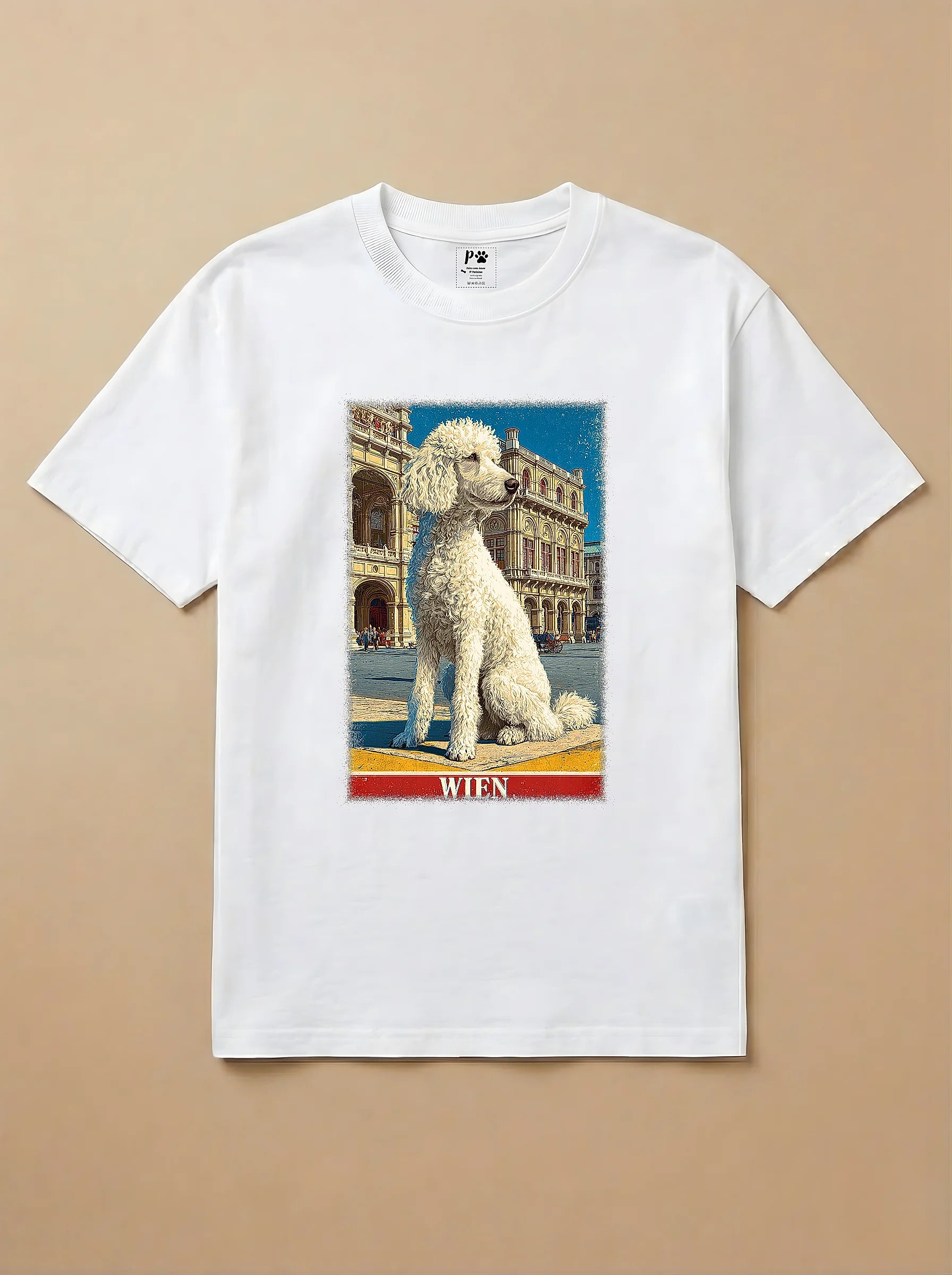 Camisa Poodle em Viena