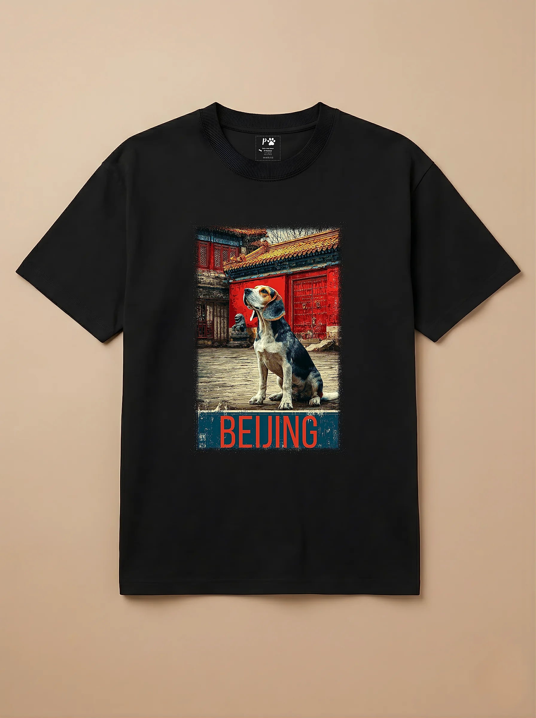 Camisa Beagle em Pequim