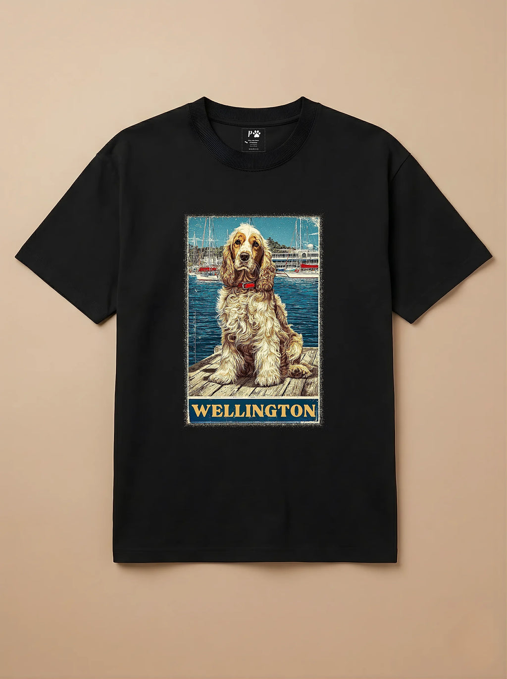 Camisa Cocker Spaniel em Wellington
