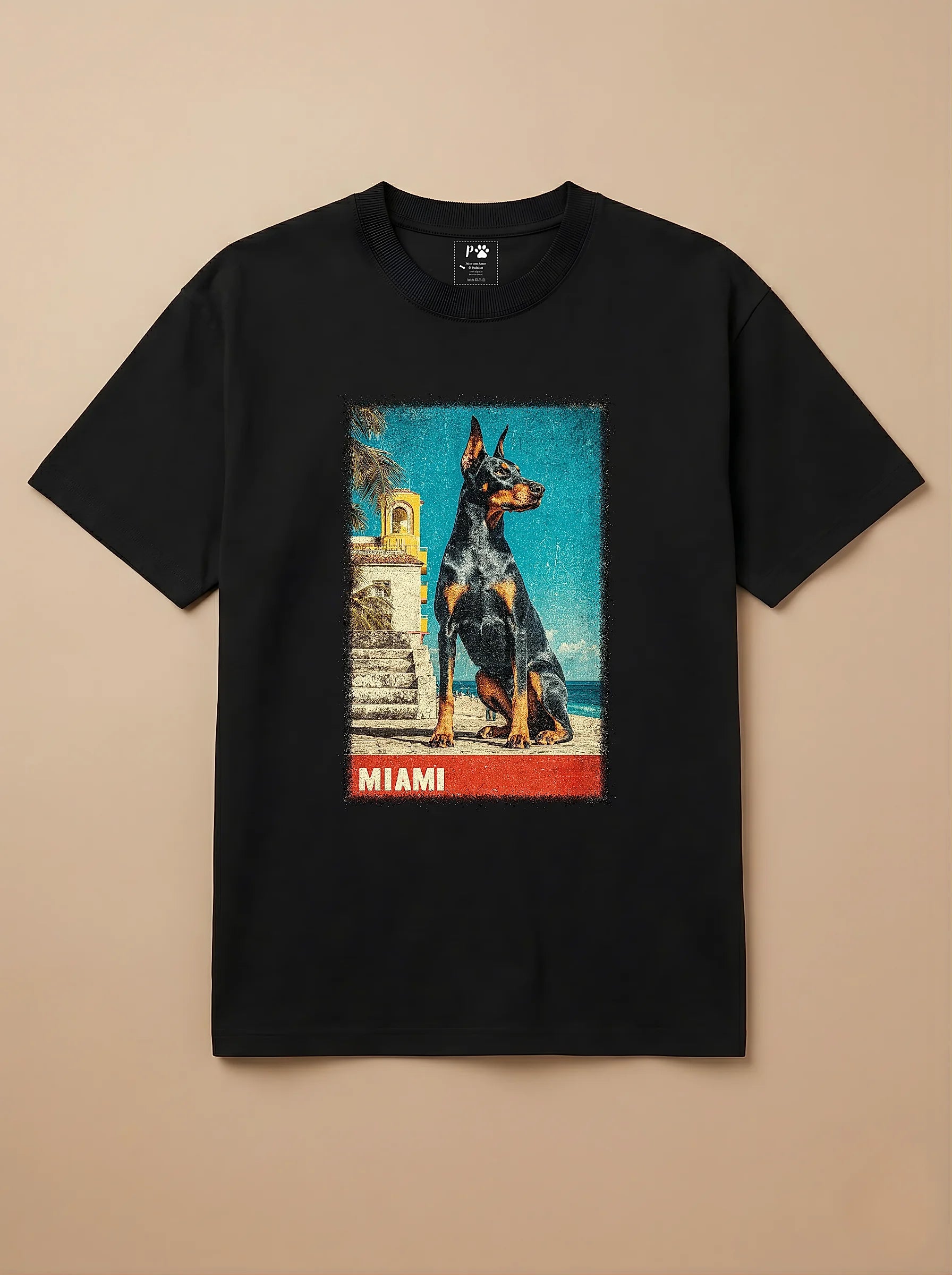 Camisa Dobermann em Miami