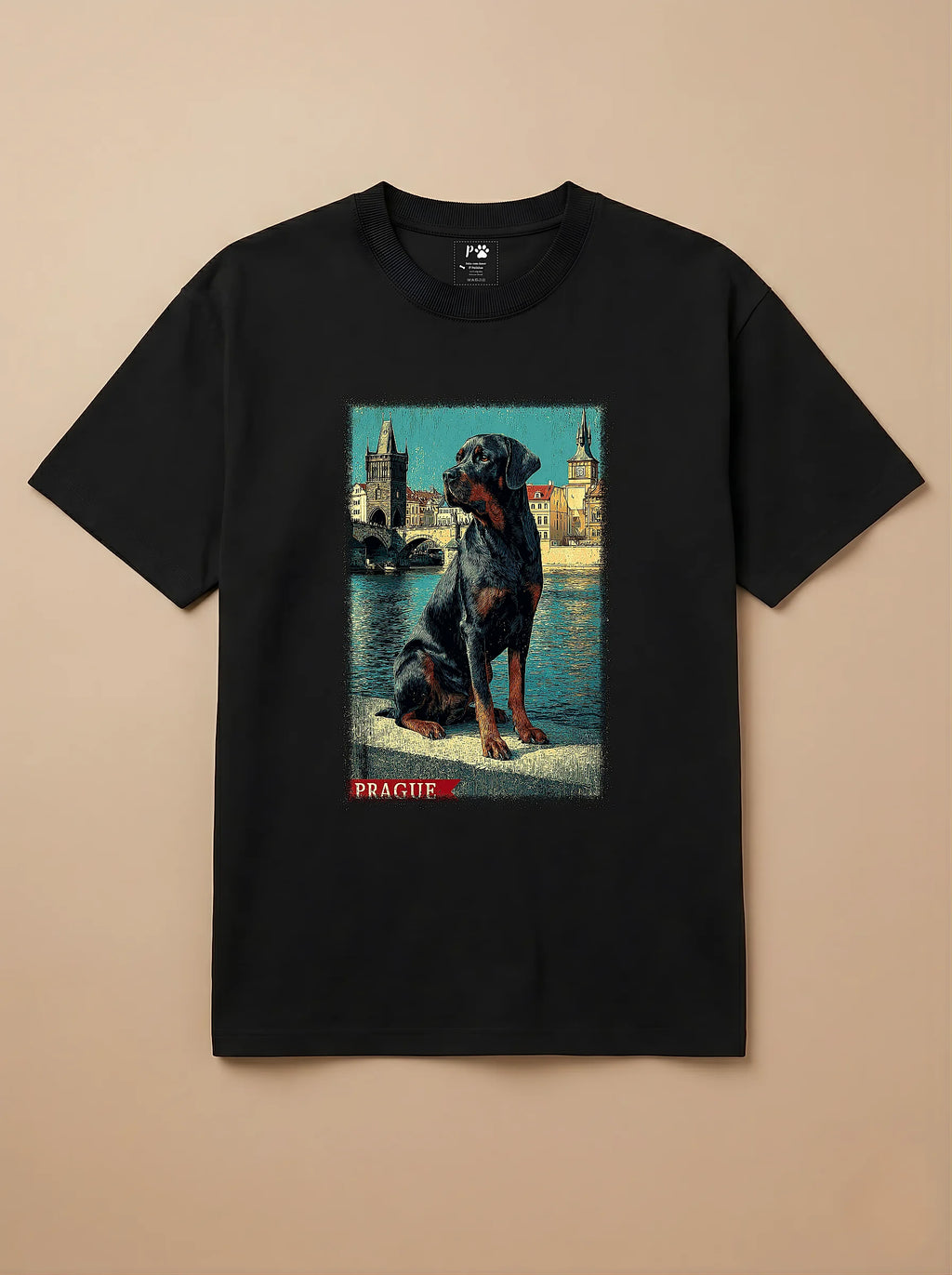 Camisa Rottweiler em Praga