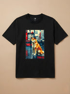 Camisa Shiba Inu em Tóquio