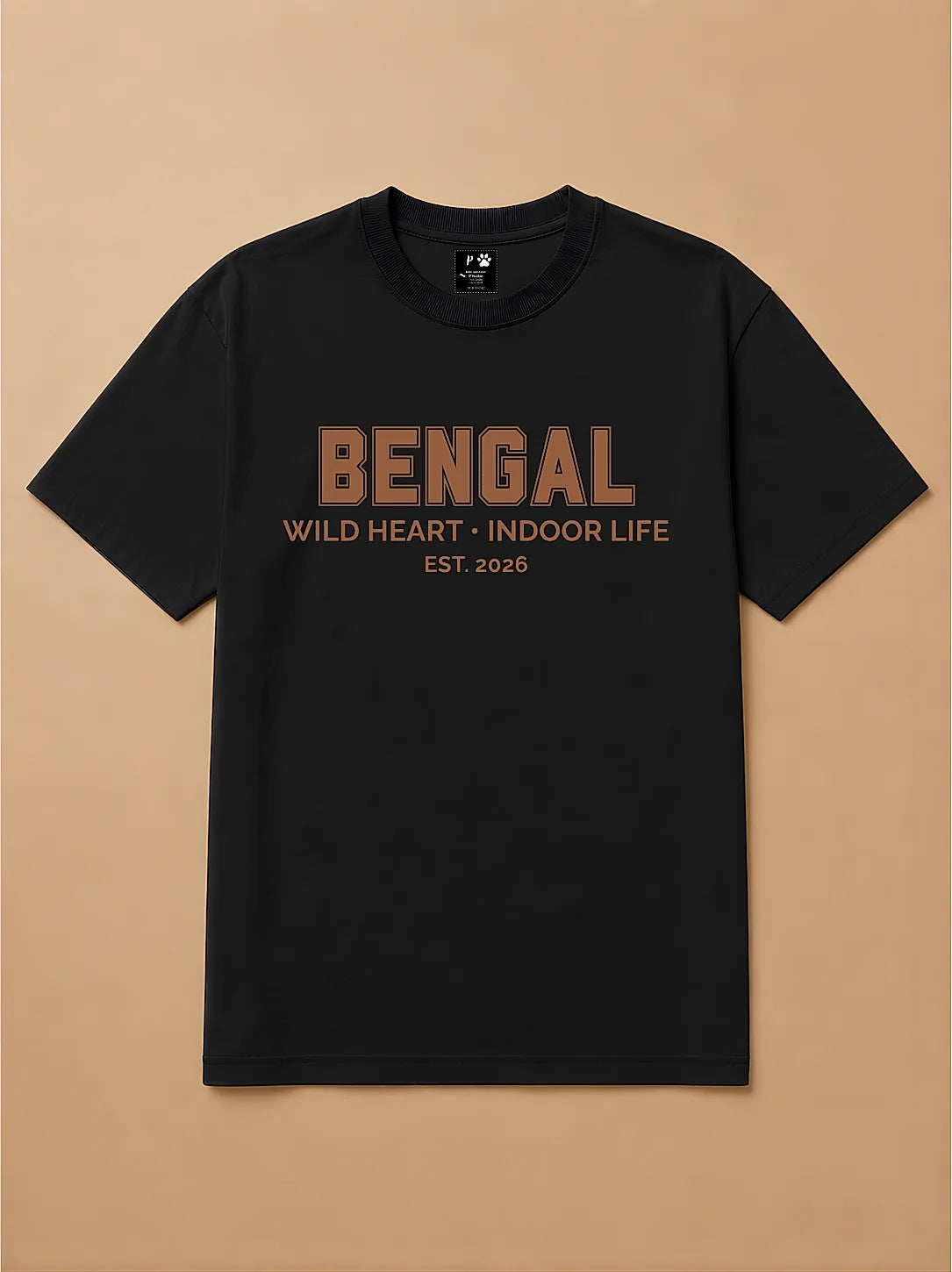 Camisa Oversized College - Gato de Bengala