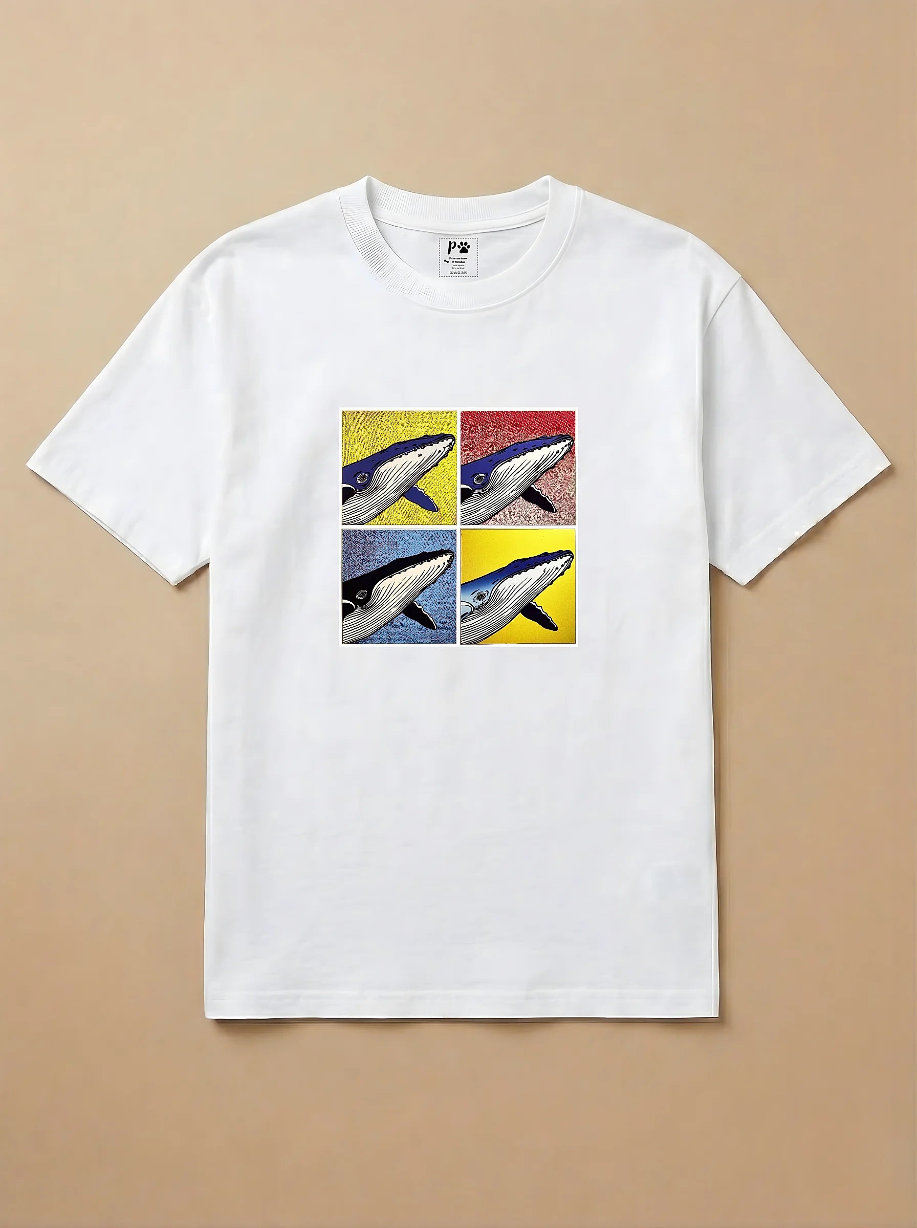 Camisa Quadrinhos - Baleia