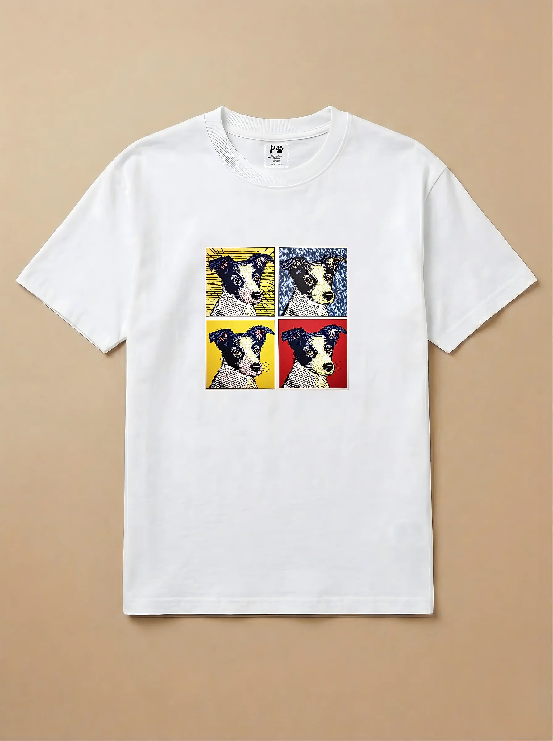 Camisa Quadrinhos - Border Collie