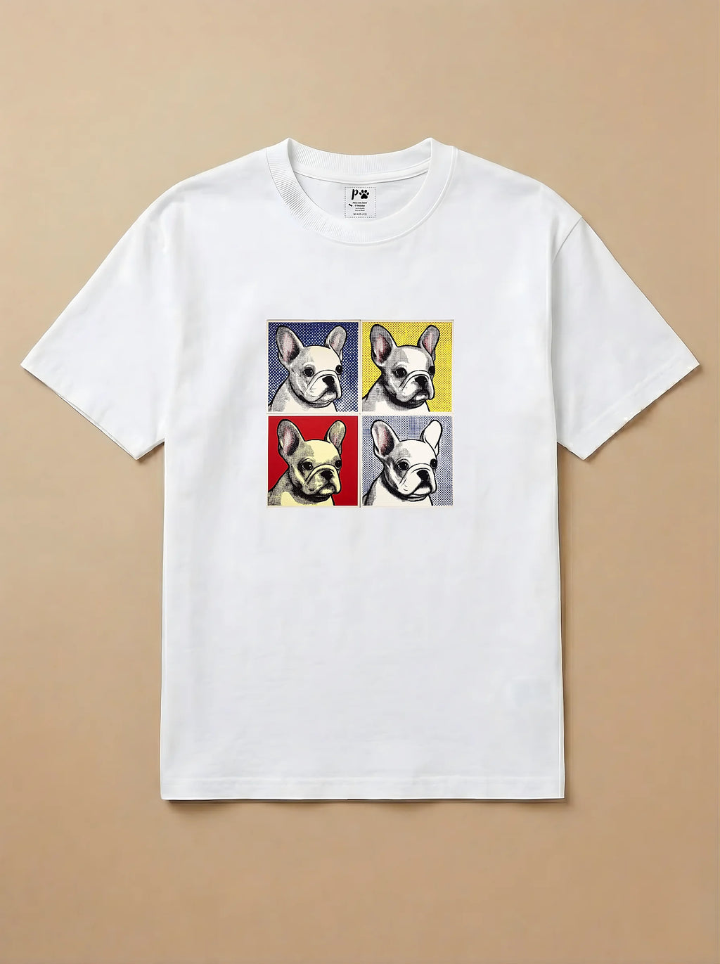 Camisa Quadrinhos - Bulldog Francês