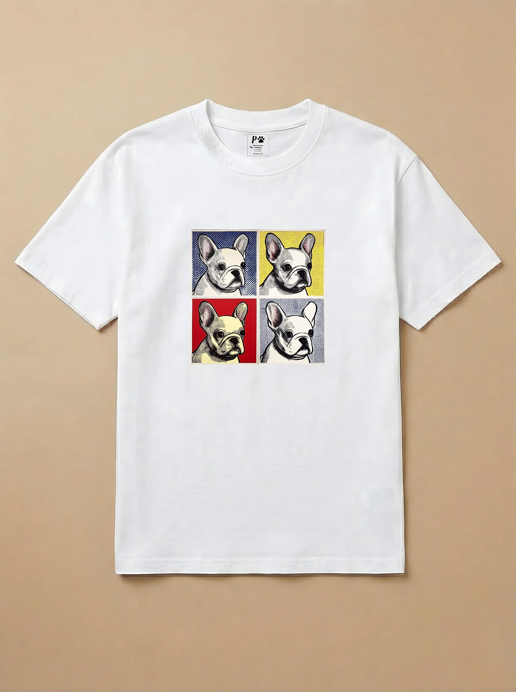 Camisa Quadrinhos - Bulldog Francês