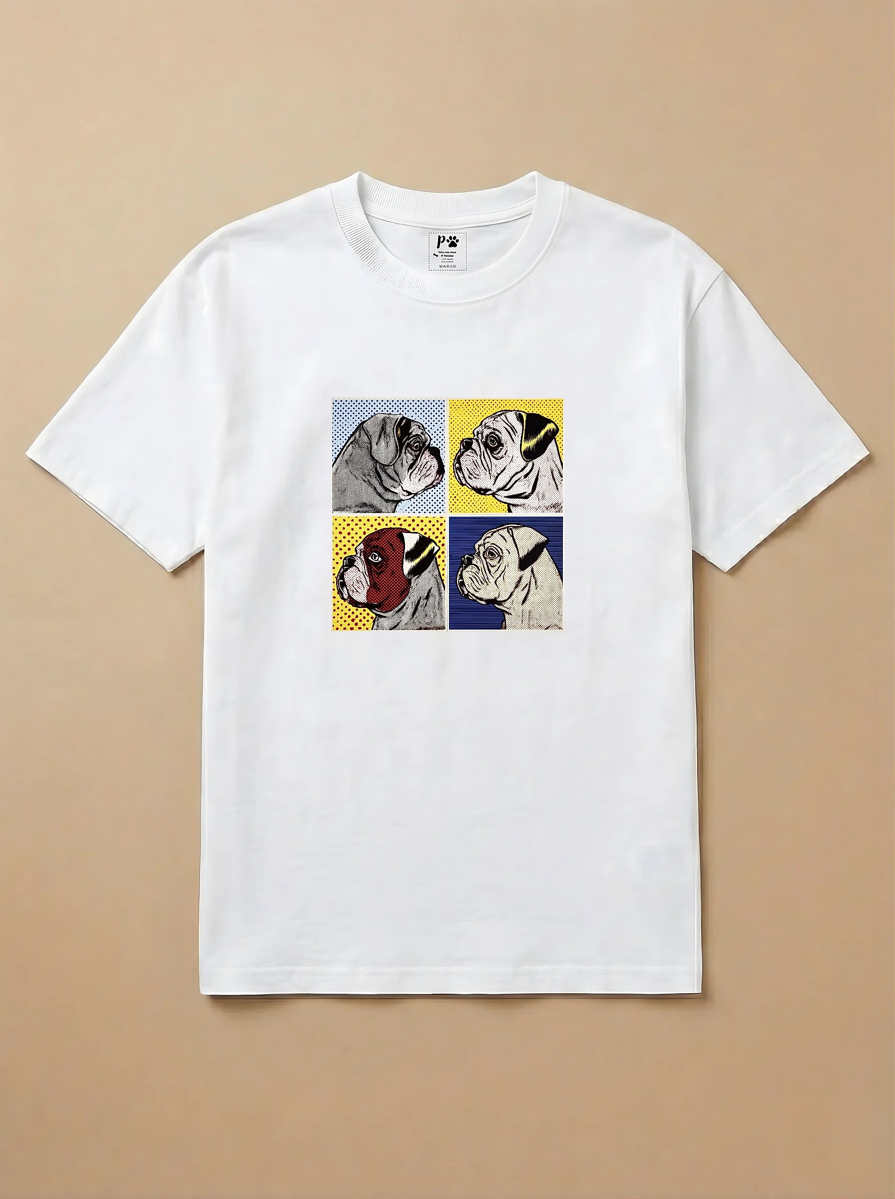 Camisa Quadrinhos - Bulldog Inglês
