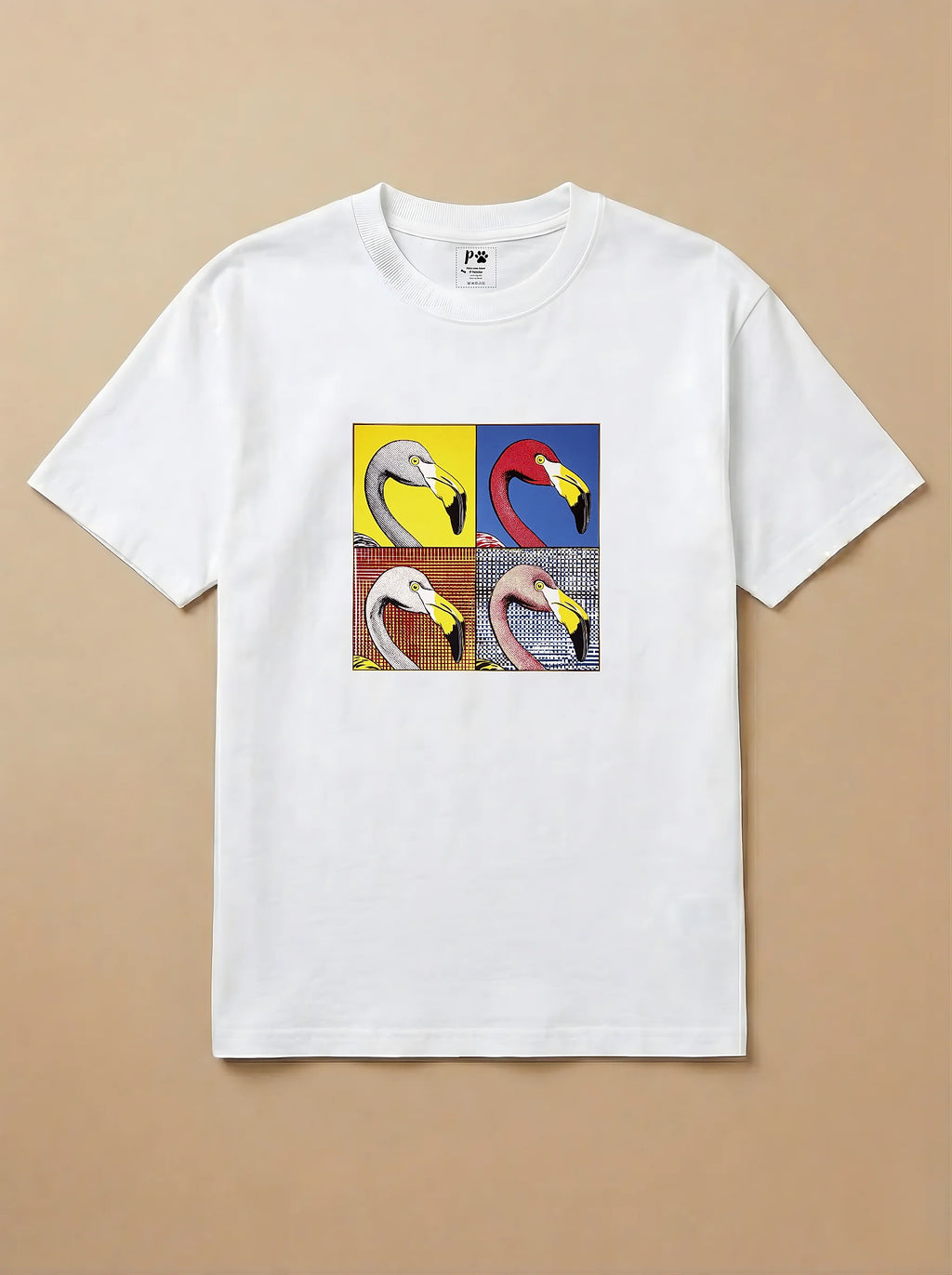 Camisa Quadrinhos - Flamingo